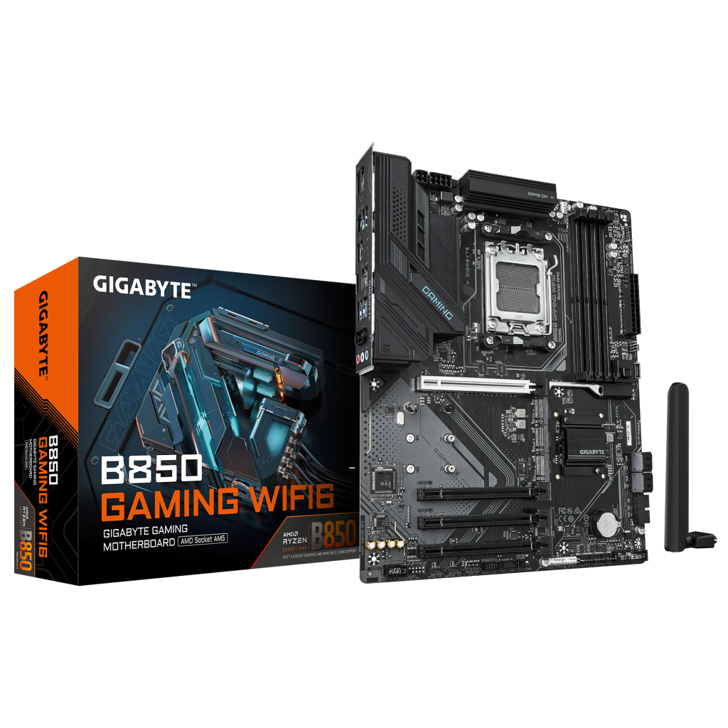 Материнська плата GIGABYTE B850 GAMING WIFI6 - фото 4 Материнська плата GIGABYTE B850 GAMING WIFI6 - фото 4