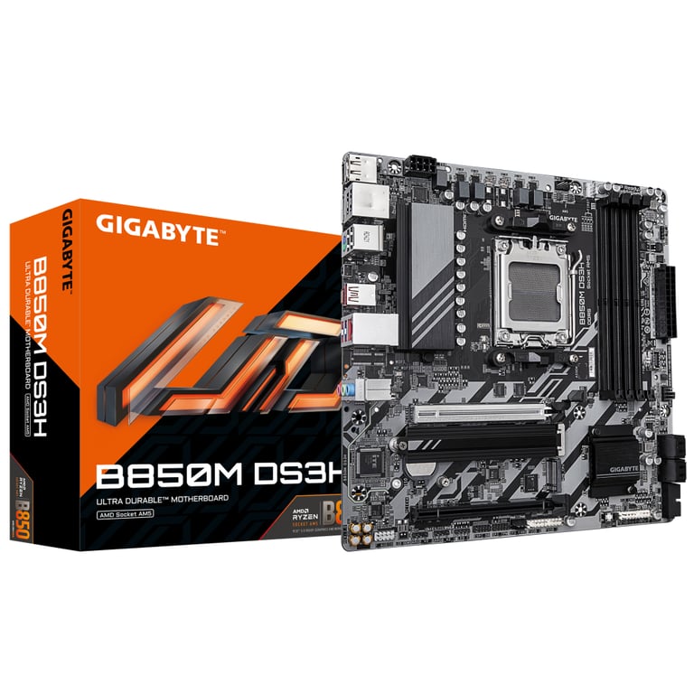 Материнська плата GIGABYTE B850M DS3H - фото 4