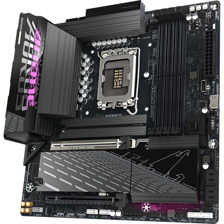 Материнська плата GIGABYTE B860M A ELITE WIFI6E (B860M AORUS ELITE WIFI6E) - фото 3