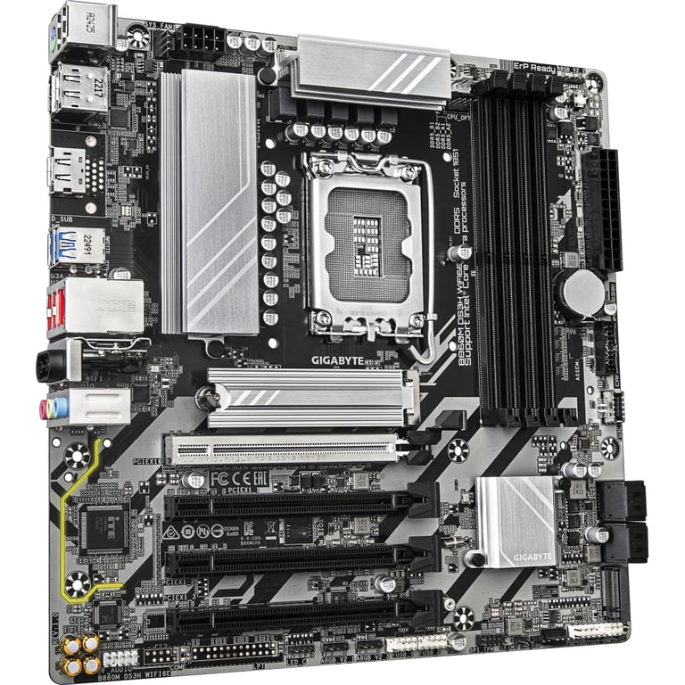 Материнська плата GIGABYTE B860M DS3H WIFI6E - фото 2