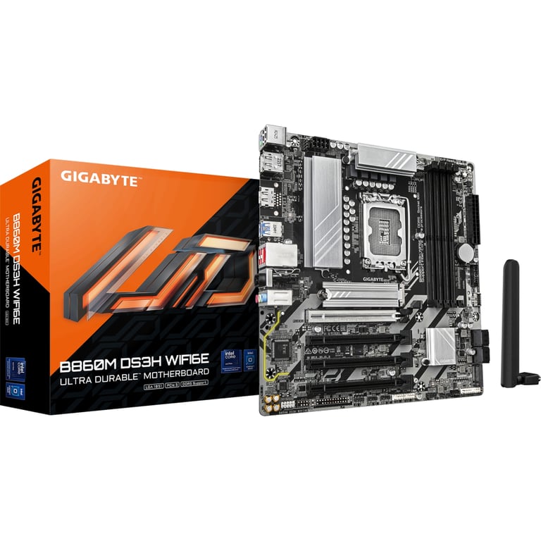 Материнська плата GIGABYTE B860M DS3H WIFI6E - фото 4