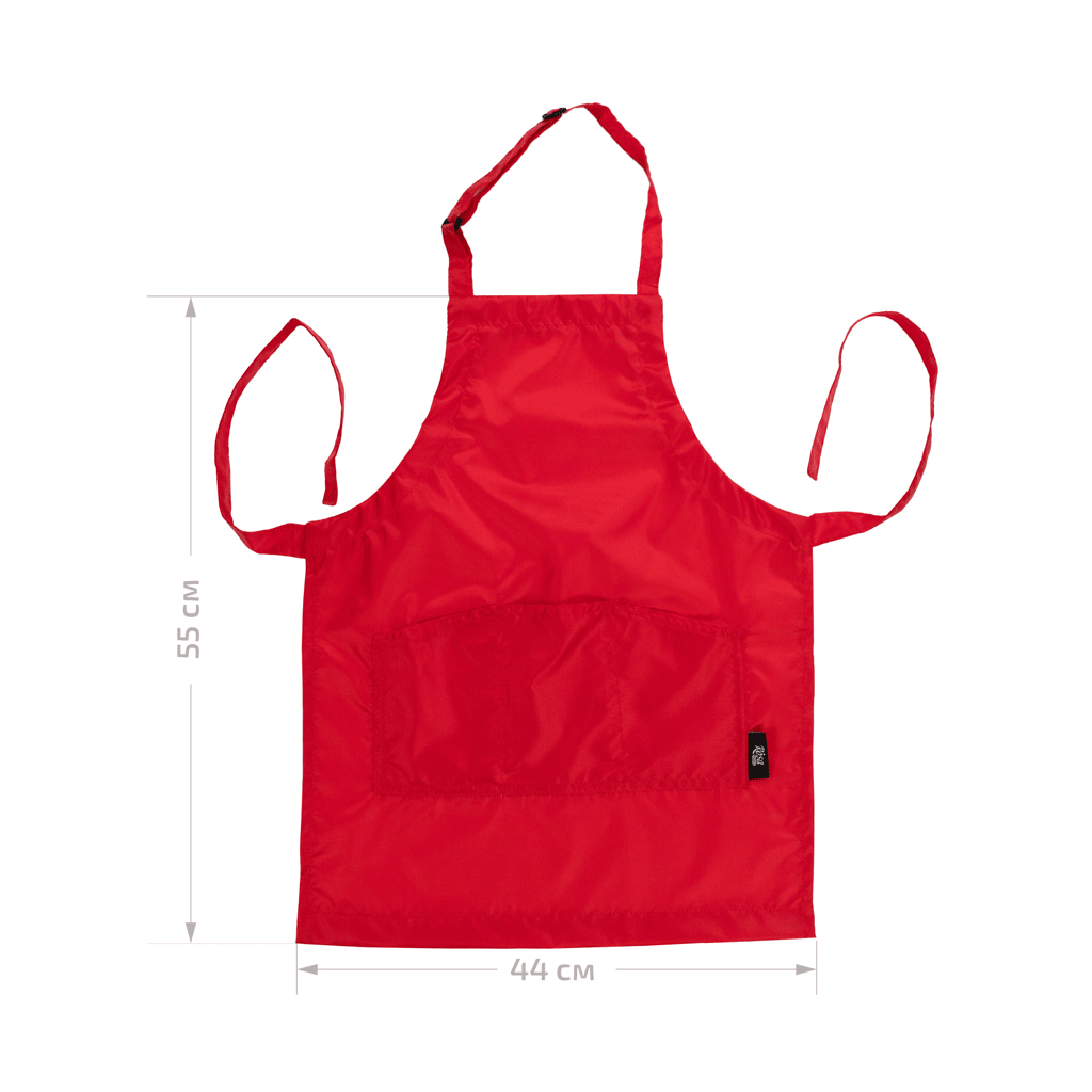 Фартух для творчості Rosa 55*44см, червоний (4823098542117) - фото 4 Фартух для творчості Rosa 55*44см, червоний (4823098542117) - фото 4