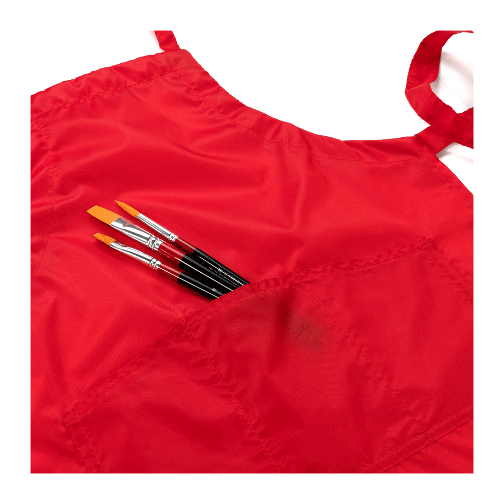 Фартух для творчості Rosa 55*44см, червоний (4823098542117) - фото 5 Фартух для творчості Rosa 55*44см, червоний (4823098542117) - фото 5