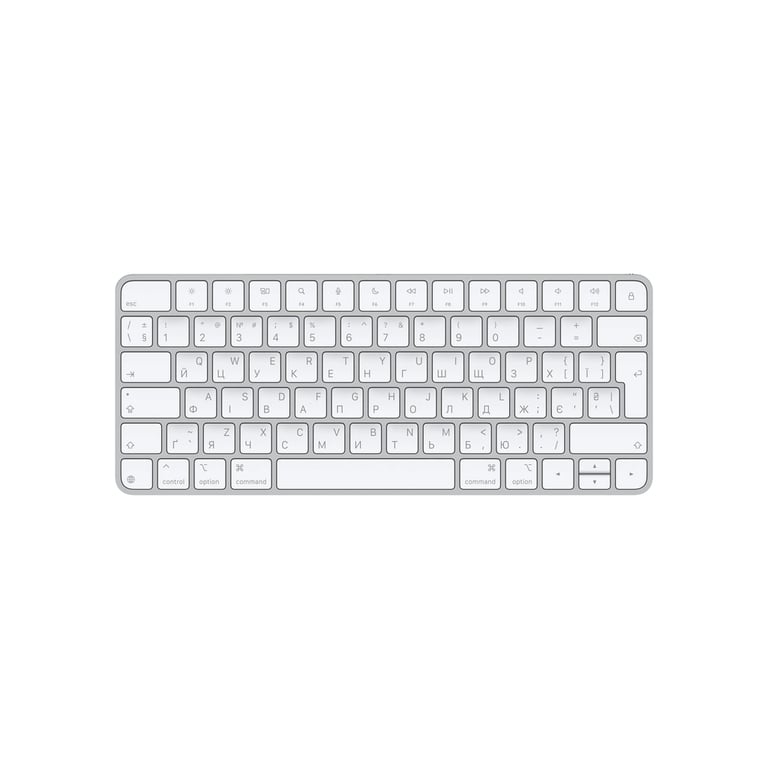 Клавіатура Apple Magic Keyboard Bluetooth/USB-C UA White (MXCL3UA/A) - фото 1
