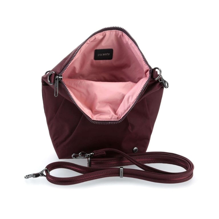 Сумка Pacsafe Citysafe CX convertible Crossbody Бордова (20405319) - фото 6