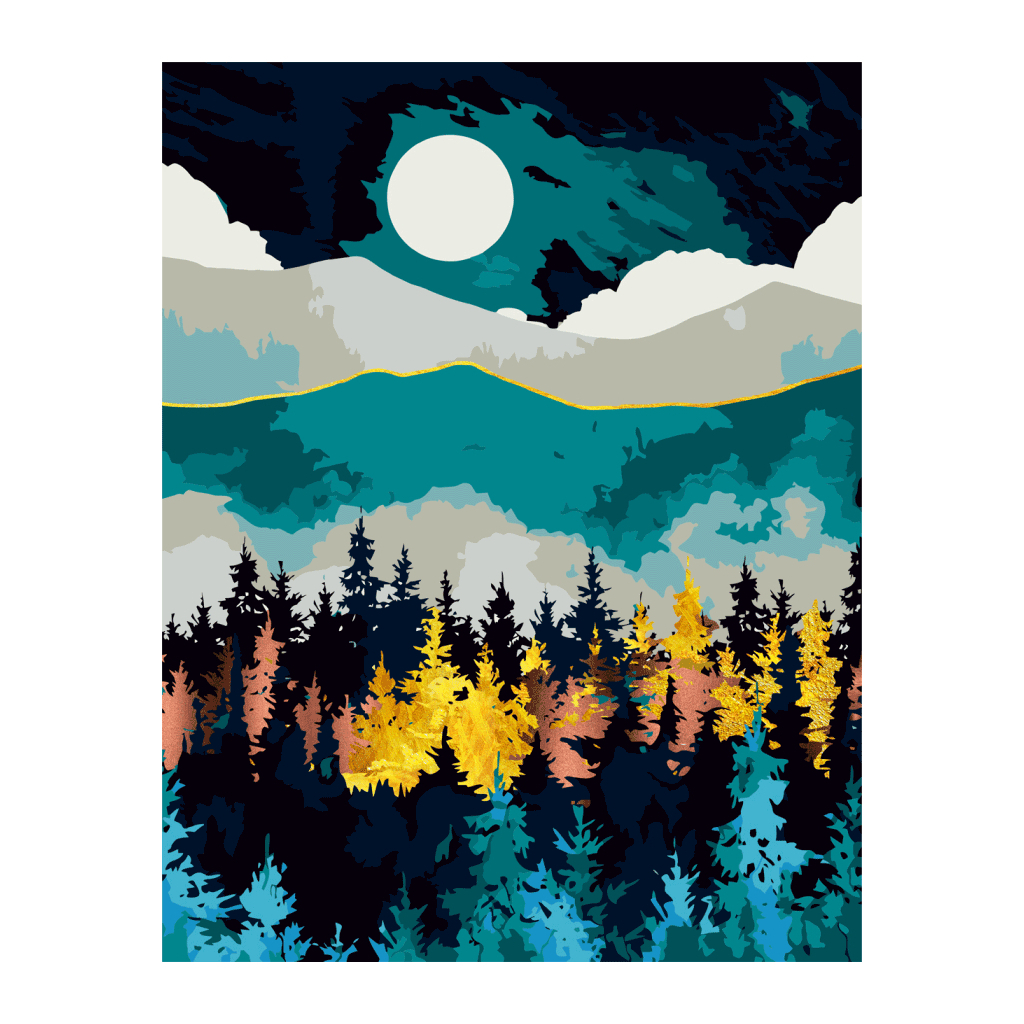 Картина по номерам Rosa Казковий пейзаж 1 35 х 45 см (4823098529798) - фото 1