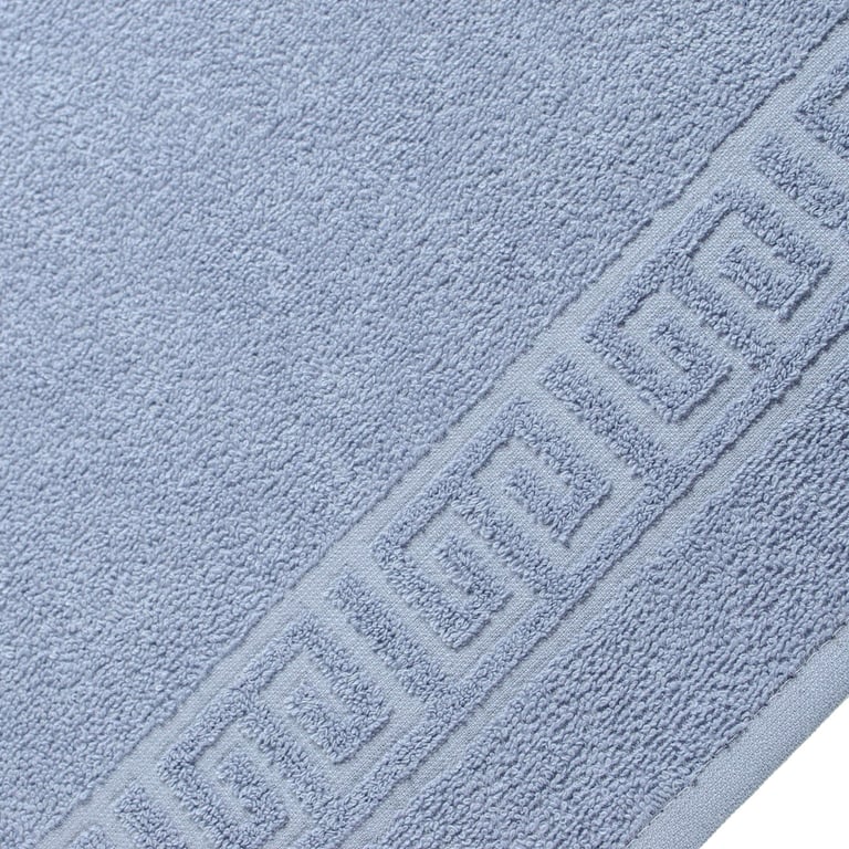 Рушник Home Line махровий бордюрний (сіро-блакитний) 400 гр/м2, 50х90 см (179749) - фото 2