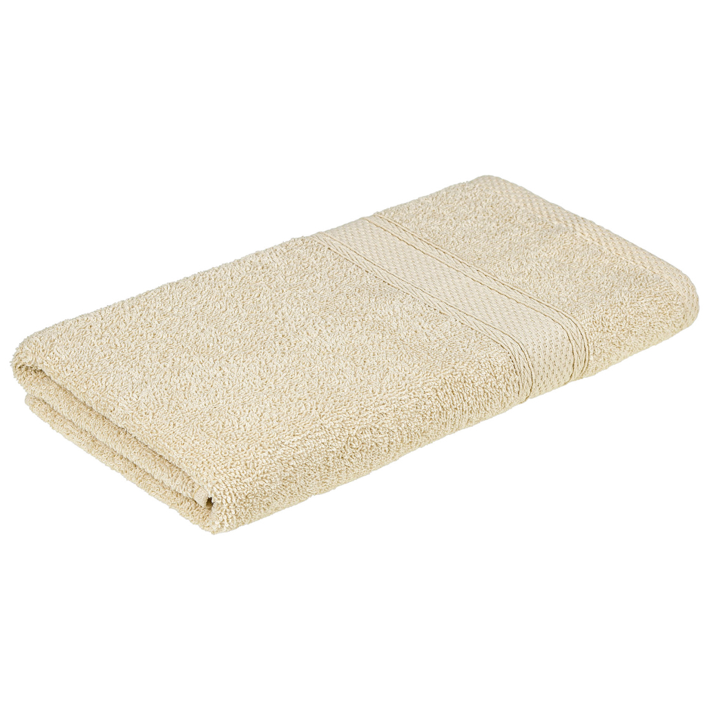 Рушник Home Line махровий бордюрний (кремовий) 400 гр/м2, 70х140 см (181821) Рушник Home Line махровий бордюрний (кремовий) 400 гр/м2, 70х140 см (181821)