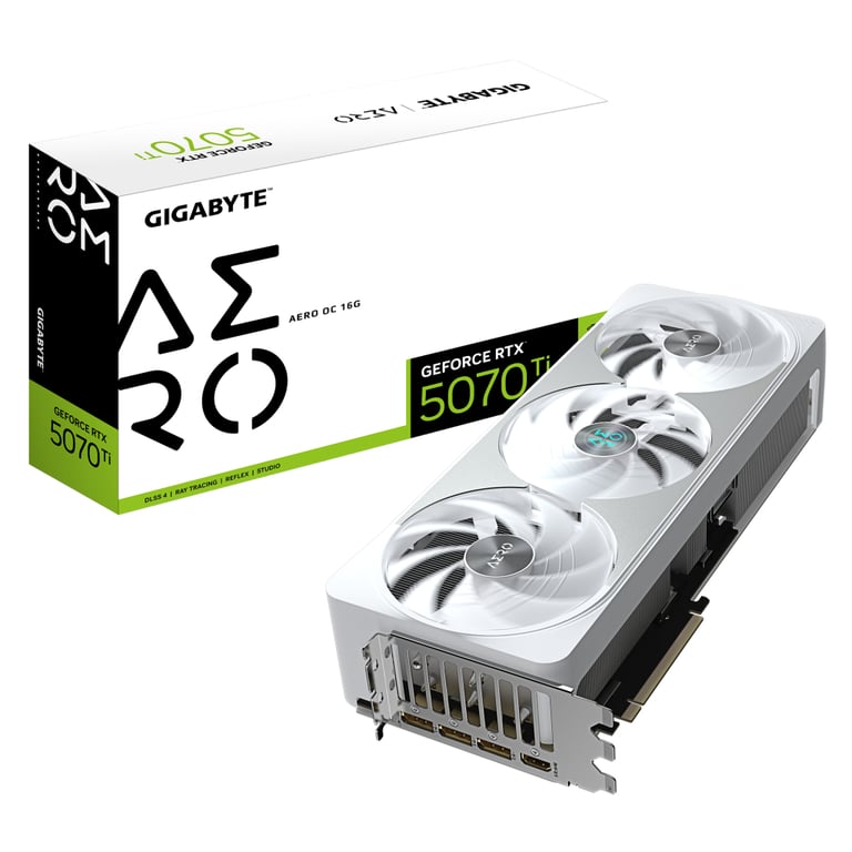 Відеокарта GIGABYTE GeForce RTX5070 Ti 16GB AERO OC (GV-N507TAERO OC-16GD) - фото 10