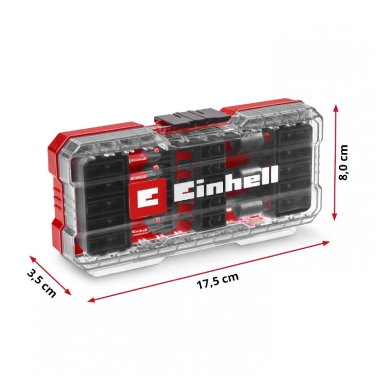 Набір біт Einhell біт і головок, 1/4", 28шт, кейс (108703) - фото 6