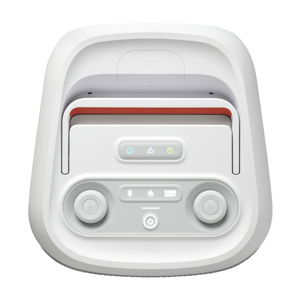 Акустична система JBL PartyBox Club 120 White (JBLPBCLUB120SWEP) - фото 4 Акустична система JBL PartyBox Club 120 White (JBLPBCLUB120SWEP) - фото 4