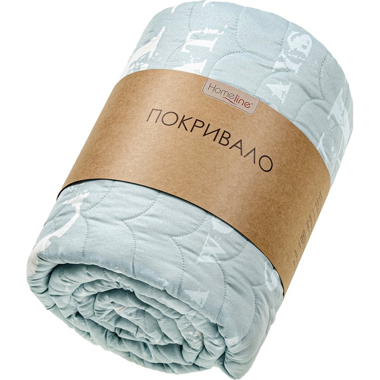 Покривало Home Line стьобане (ментол) 210х240 (183986) - фото 1