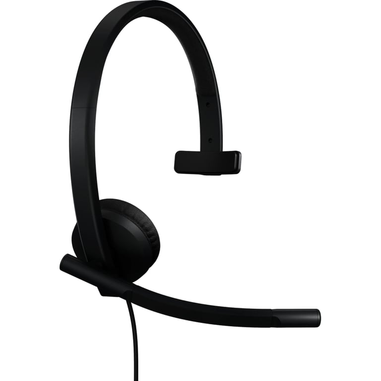 Навушники Logitech H570e Corded for Business Mono Teams USB-A Black (981-001426) - фото 2