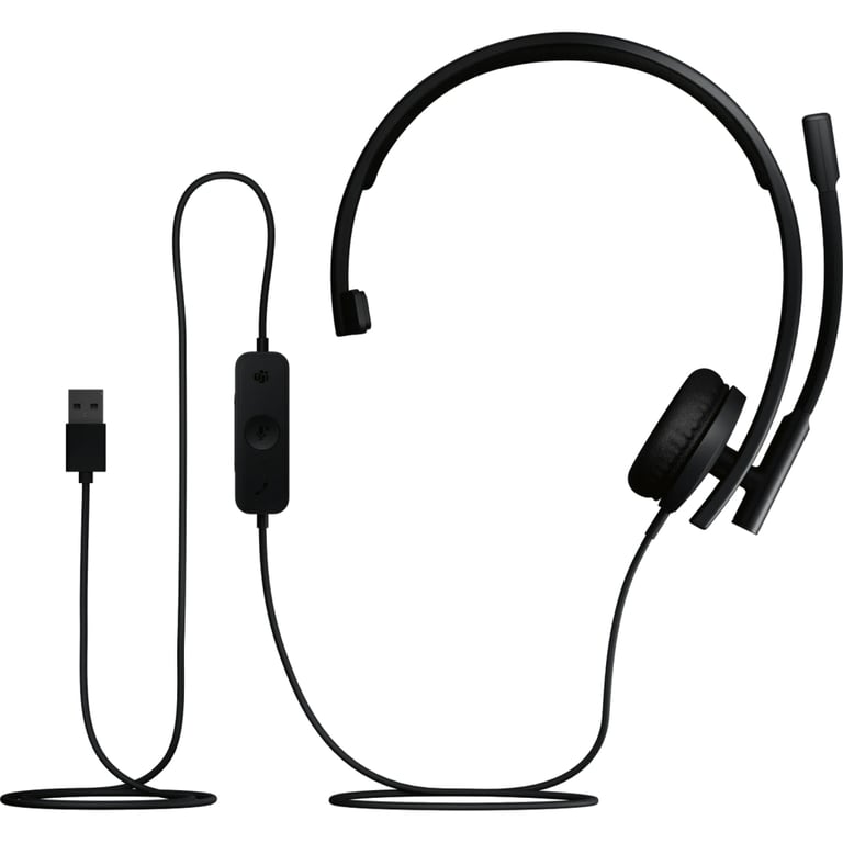 Навушники Logitech H570e Corded for Business Mono Teams USB-A Black (981-001426) - фото 5