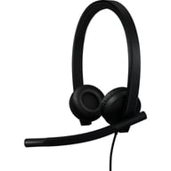 Навушники Logitech H570e Corded for Business Stereo Teams USB-A Black (981-001430) - фото 1