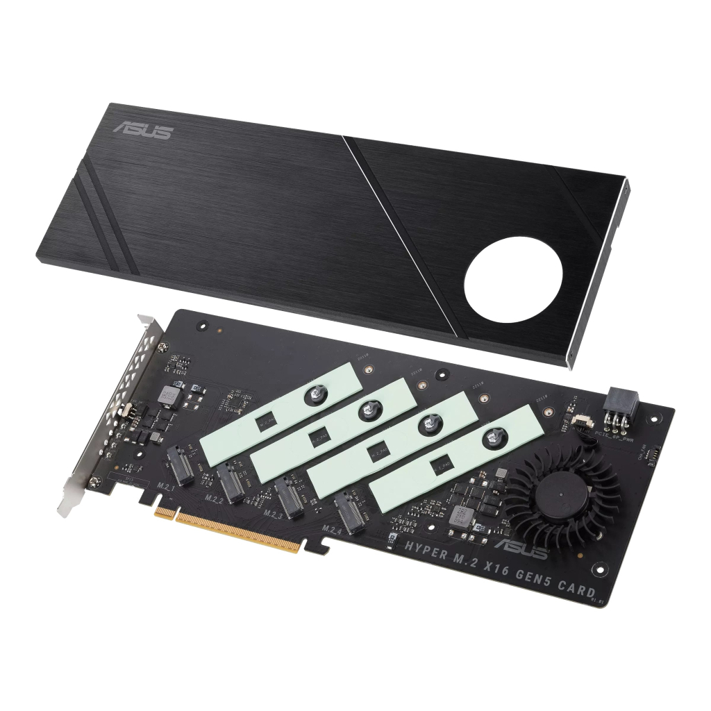 Плата розширення ASUS Hyper M.2 X16 PCIe 5.0 Expansion Card GEN 5 (90MC0CY0-M0EAY0) - фото 3 Плата розширення ASUS Hyper M.2 X16 PCIe 5.0 Expansion Card GEN 5 (90MC0CY0-M0EAY0) - фото 3