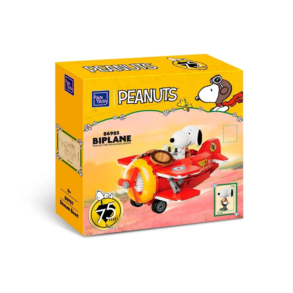 Конструктор Pantasy Snoopy - Біплан (86905) - фото 4 Конструктор Pantasy Snoopy - Біплан (86905) - фото 4