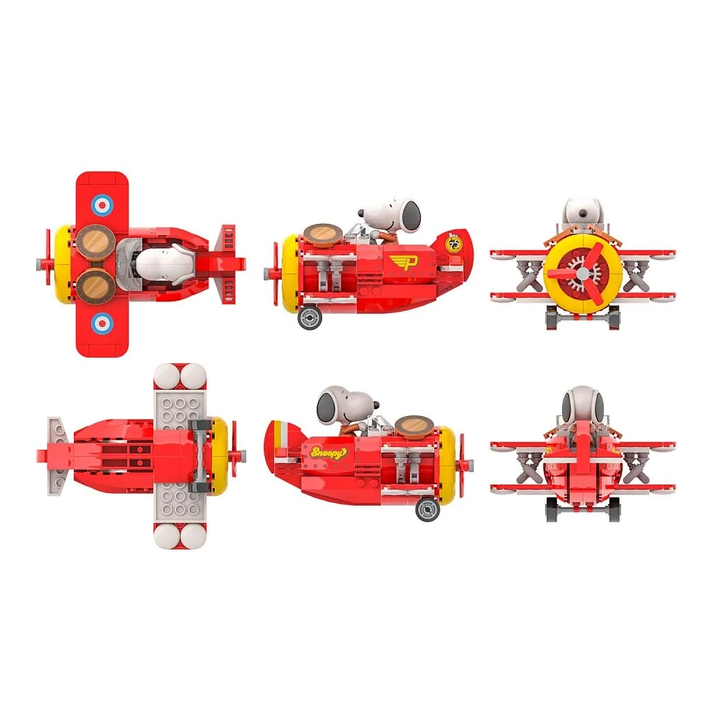 Конструктор Pantasy Snoopy - Біплан (86905) - фото 6 Конструктор Pantasy Snoopy - Біплан (86905) - фото 6