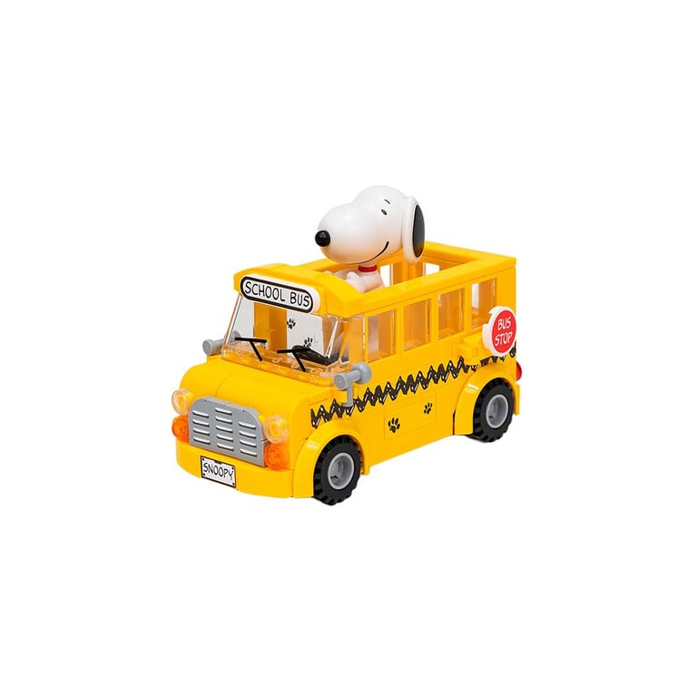 Конструктор Pantasy Snoopy - Шкільний автобус (86906) - фото 1