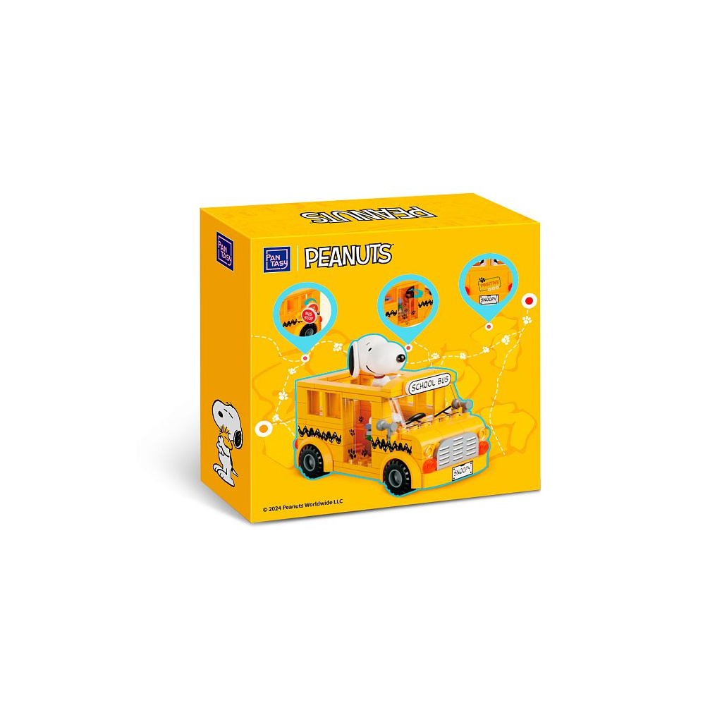 Конструктор Pantasy Snoopy - Шкільний автобус (86906) - фото 7 Конструктор Pantasy Snoopy - Шкільний автобус (86906) - фото 7