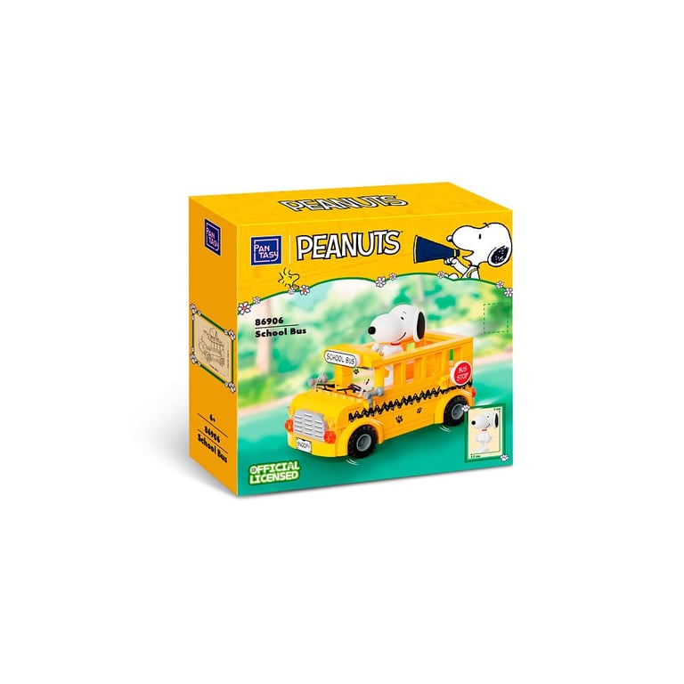 Конструктор Pantasy Snoopy - Шкільний автобус (86906) - фото 8