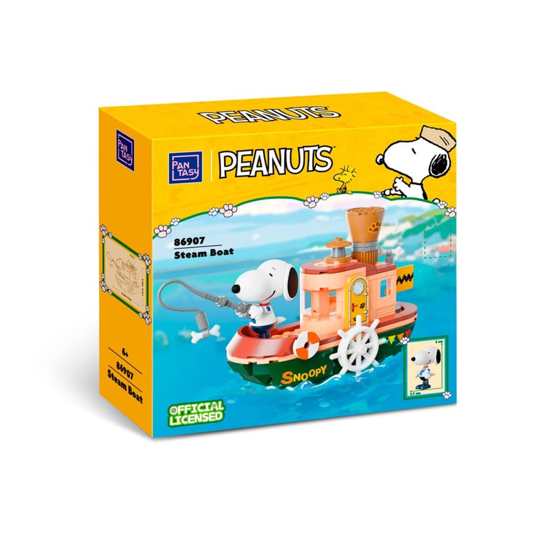 Конструктор Pantasy Snoopy - Пароход (86907) - фото 7