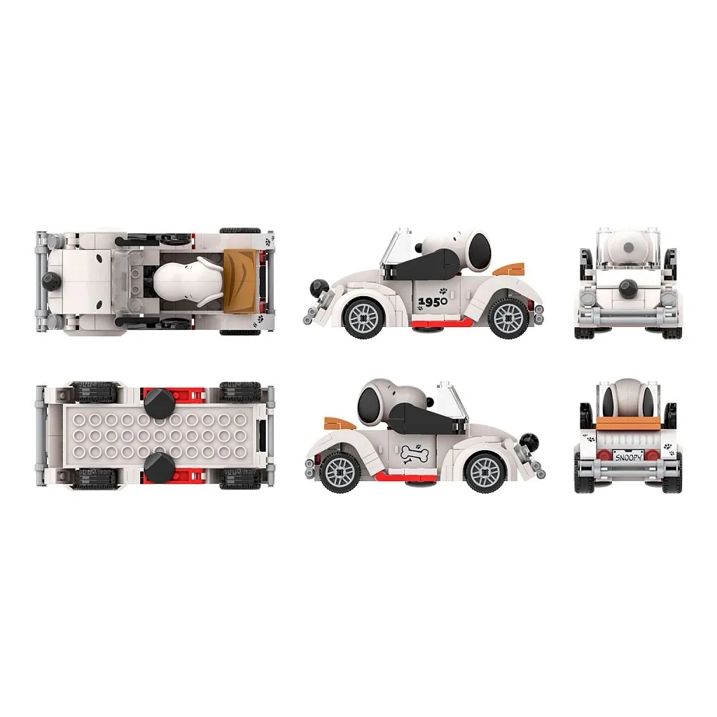 Конструктор Pantasy Snoopy - Родстер (86908) - фото 8 Конструктор Pantasy Snoopy - Родстер (86908) - фото 8