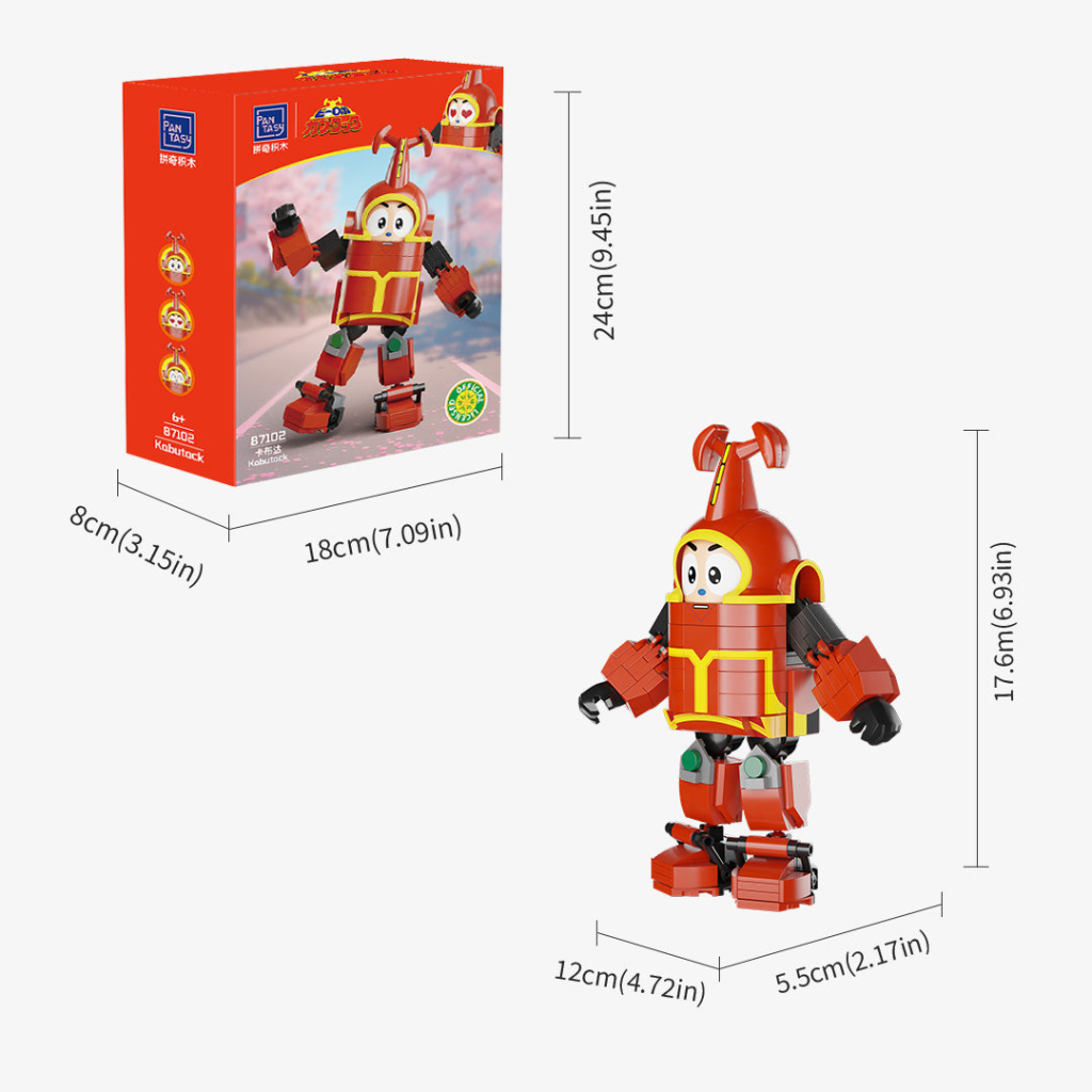 Конструктор Pantasy Kabutack - Кабутак (87102) - фото 2 Конструктор Pantasy Kabutack - Кабутак (87102) - фото 2