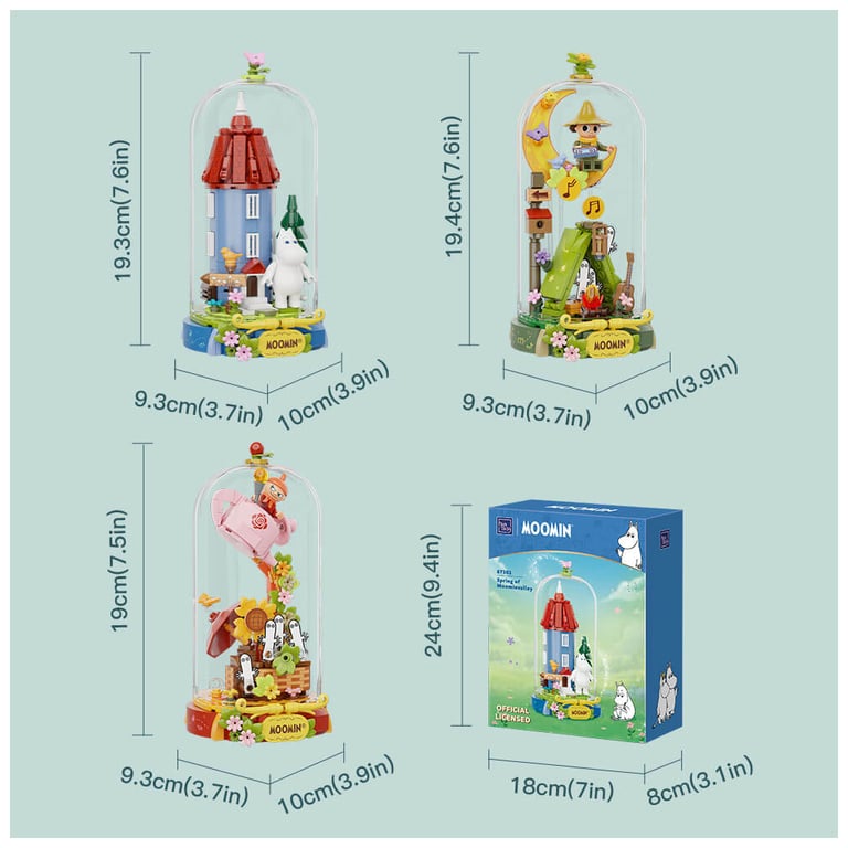 Конструктор Pantasy Moomin - Весна в Мумінваллеї (87202) - фото 5