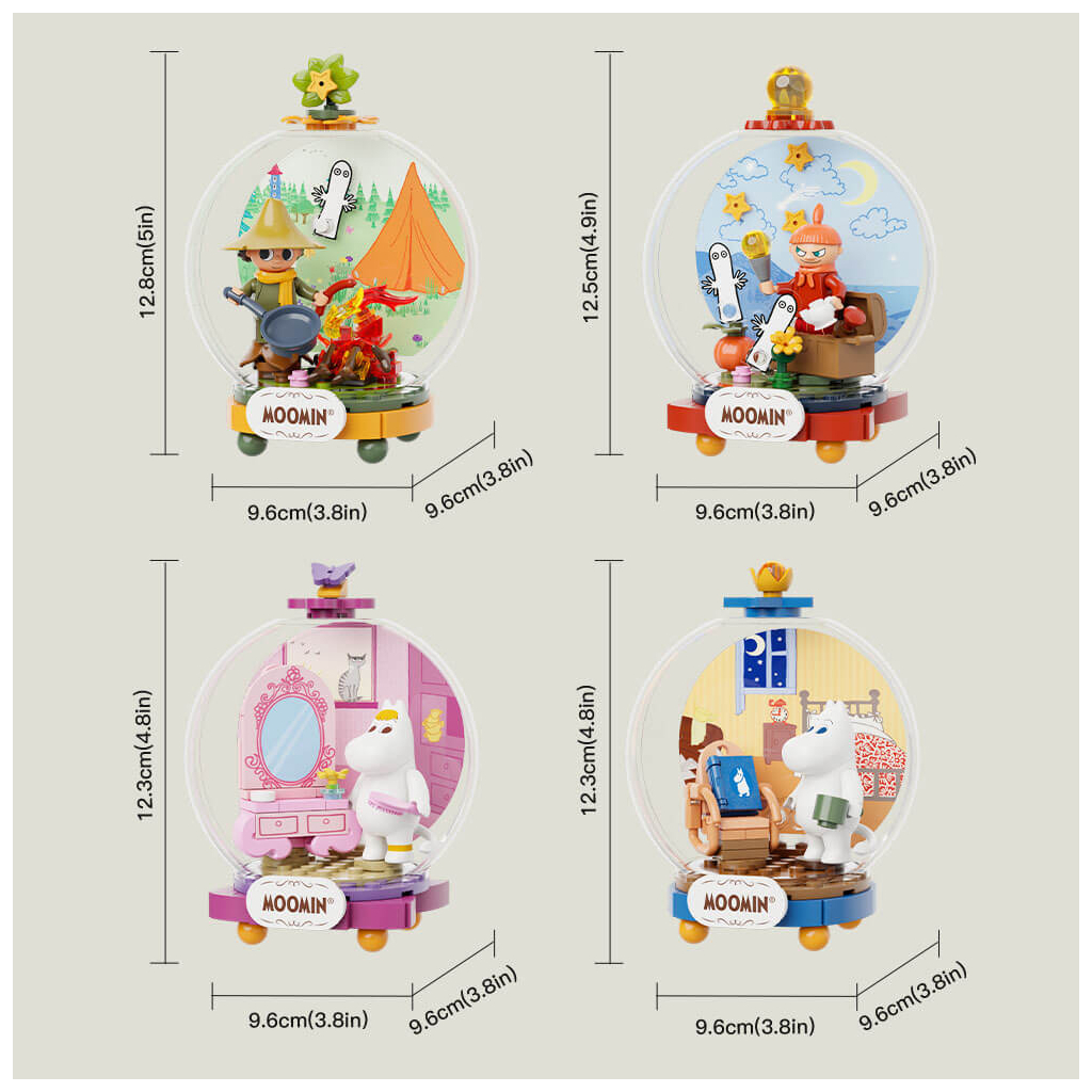 Конструктор Pantasy Moomin - Мумі-тролі Відпочинок (87207) - фото 5 Конструктор Pantasy Moomin - Мумі-тролі Відпочинок (87207) - фото 5