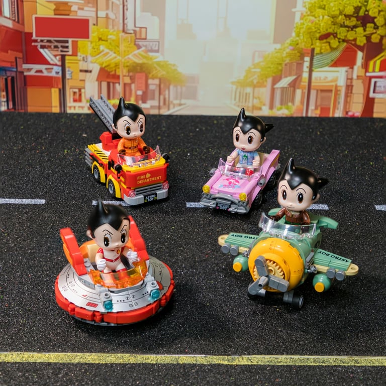Конструктор Pantasy Astro Boy - Вінтажна машина (86211) - фото 3