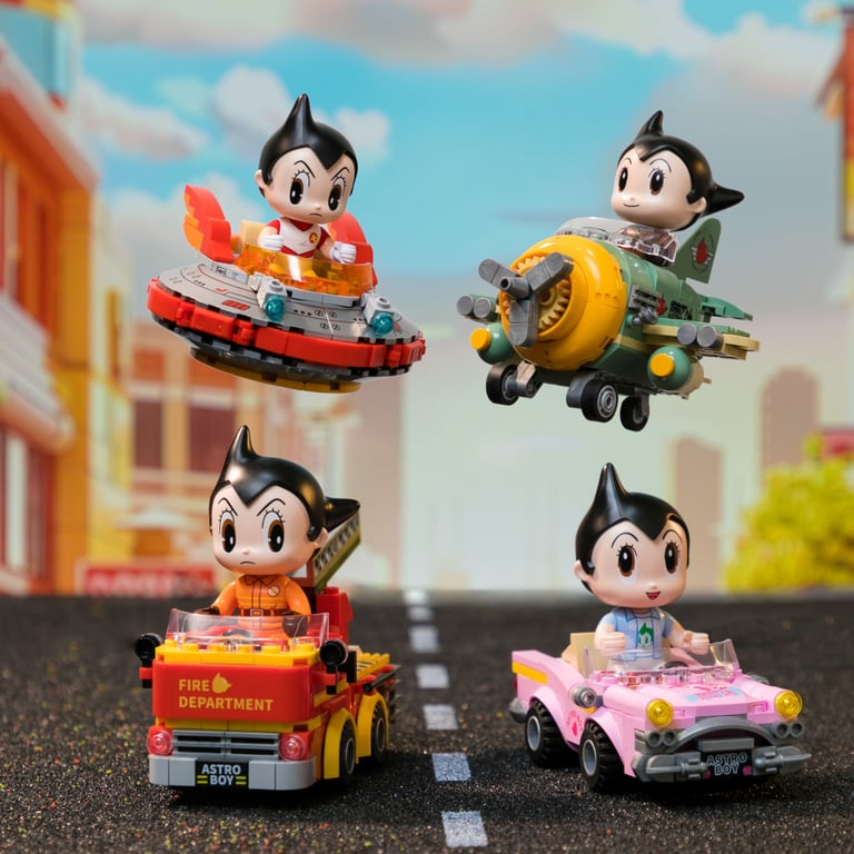 Конструктор Pantasy Astro Boy - Вінтажна машина (86211) - фото 4