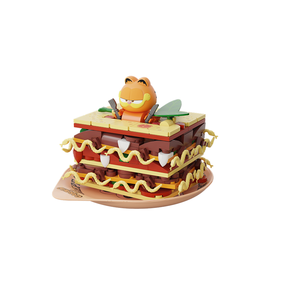 Конструктор Pantasy Garfield -Foodie - Лазанья (86807) - фото 1 Конструктор Pantasy Garfield -Foodie - Лазанья (86807) - фото 1