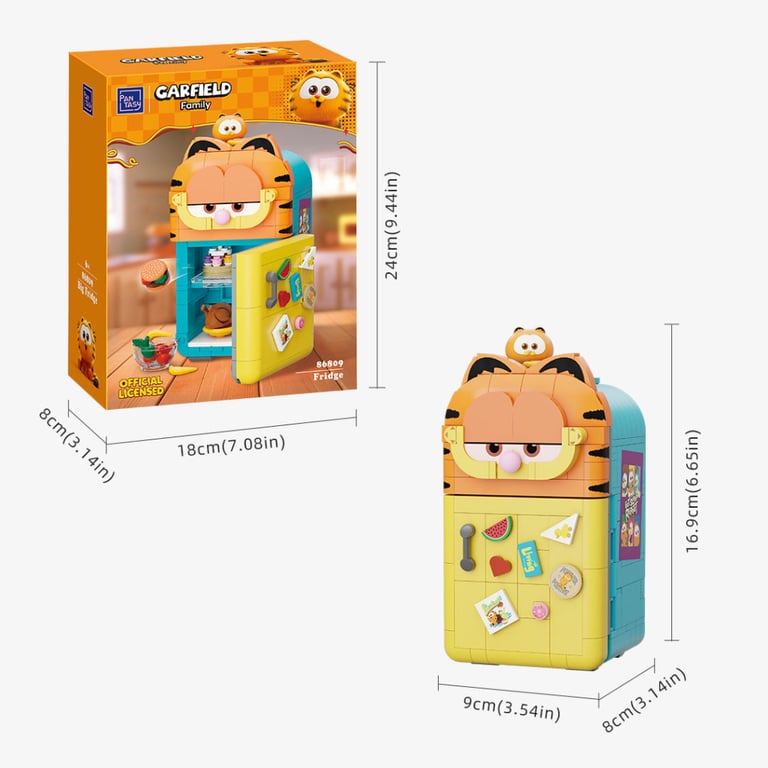 Конструктор Pantasy Garfield -Fantastic Machines - Великий холодильник (86809) - фото 4