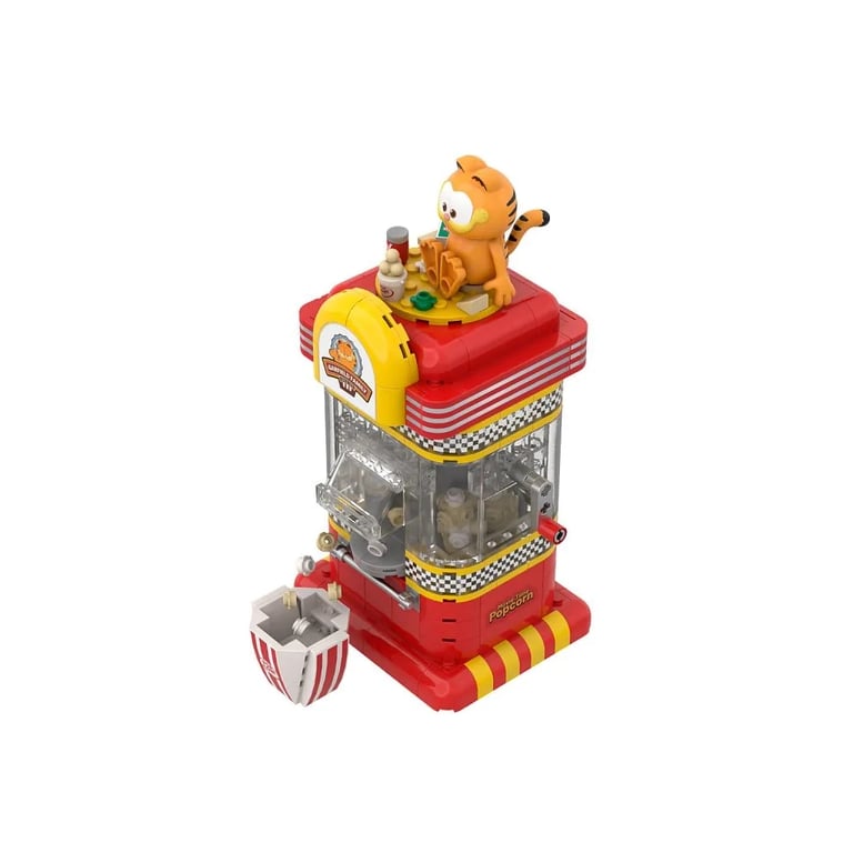 Конструктор Pantasy Garfield -Fantastic Machines - Машина для попкорна (86810) - фото 4