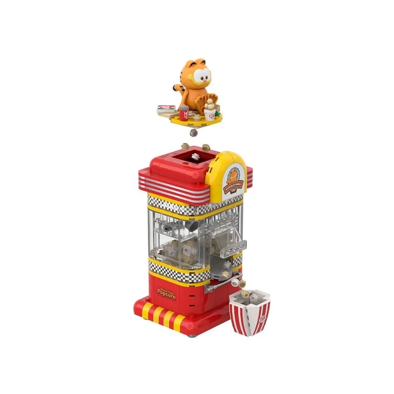 Конструктор Pantasy Garfield -Fantastic Machines - Машина для попкорна (86810) - фото 7