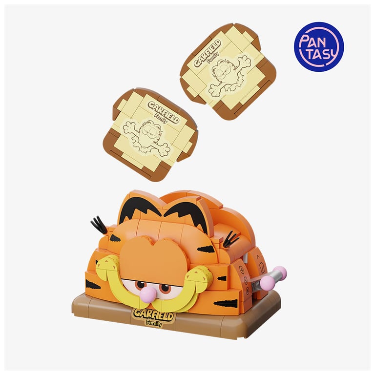 Конструктор Pantasy Garfield -Fantastic Machines - Тостер (86811) - фото 1