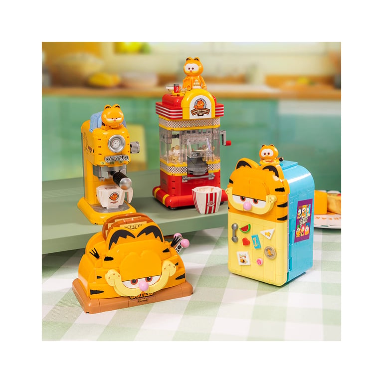 Конструктор Pantasy Garfield -Fantastic Machines - Тостер (86811) - фото 3