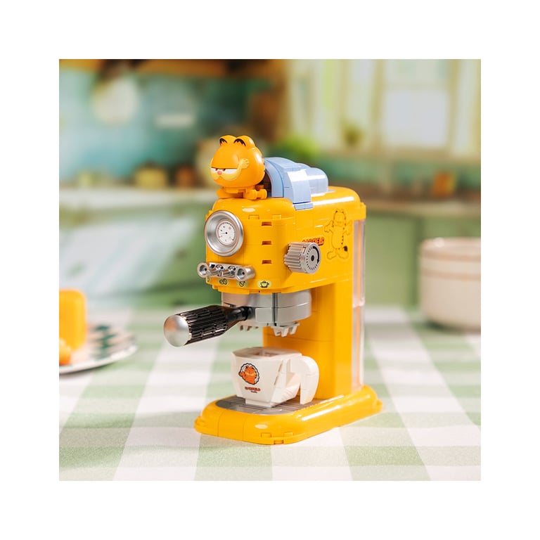 Конструктор Pantasy Garfield -Fantastic Machines - Кавоварка (86812) - фото 2