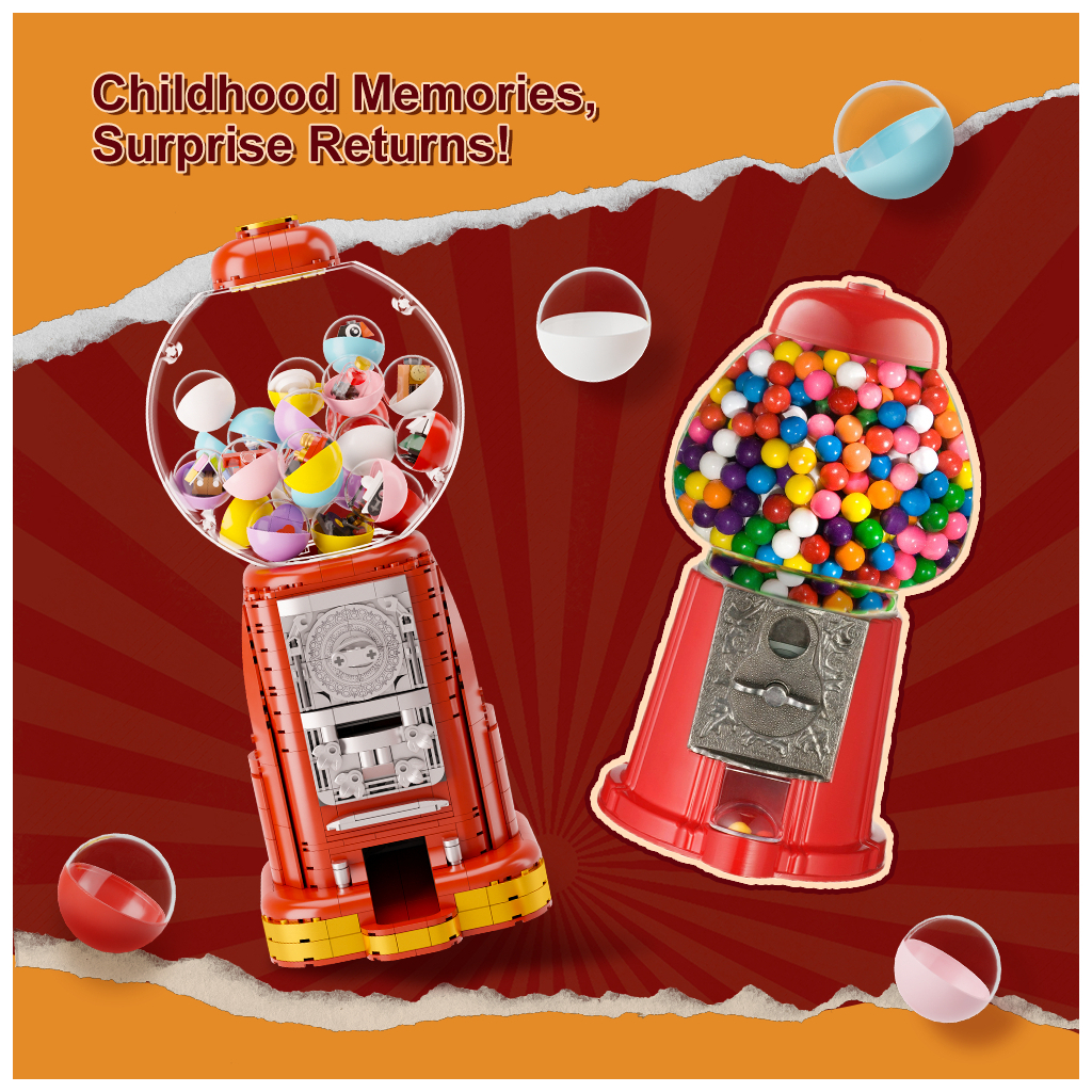 Конструктор Pantasy Original - Автомат із кульками (85016) - фото 2 Конструктор Pantasy Original - Автомат із кульками (85016) - фото 2