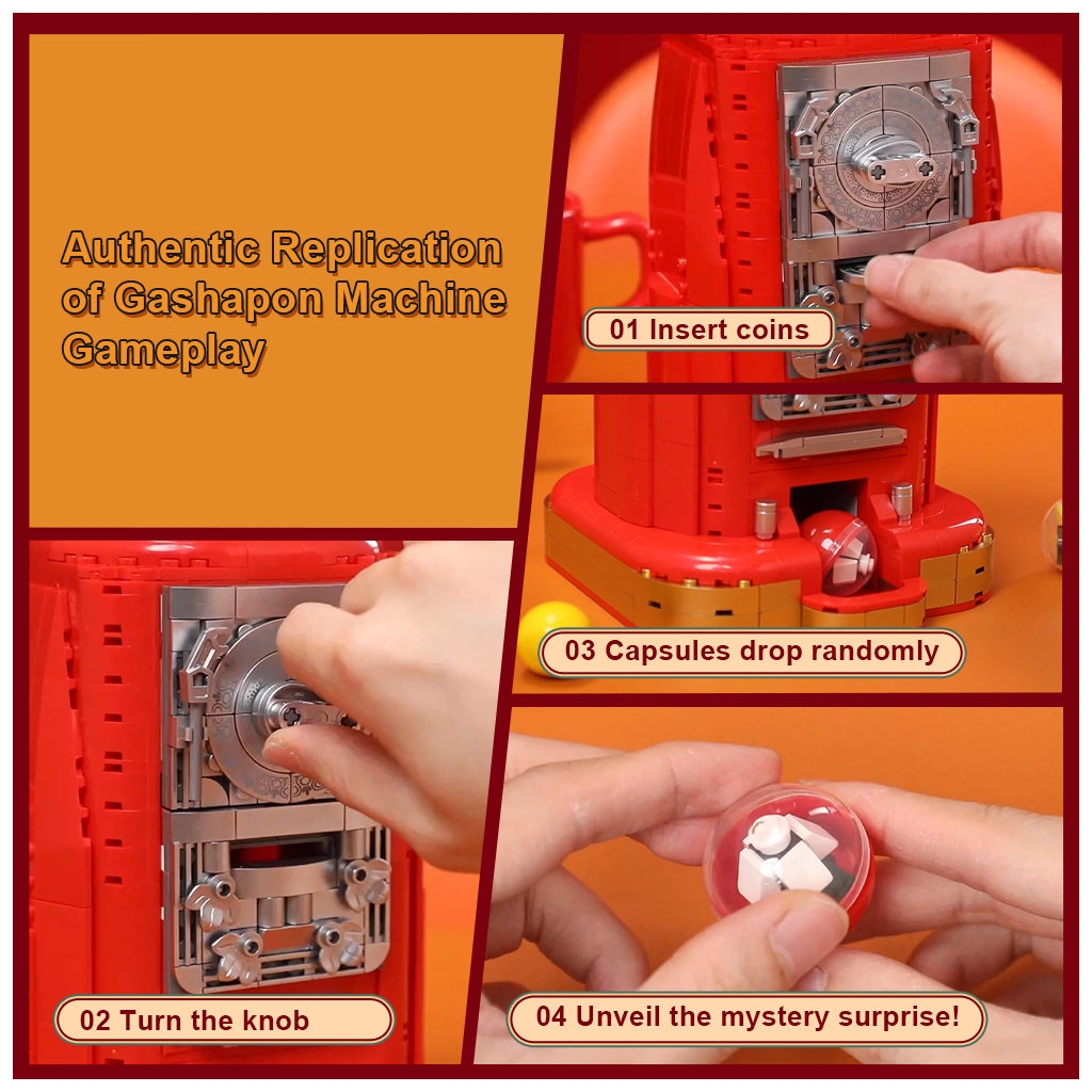 Конструктор Pantasy Original - Автомат із кульками (85016) - фото 3 Конструктор Pantasy Original - Автомат із кульками (85016) - фото 3