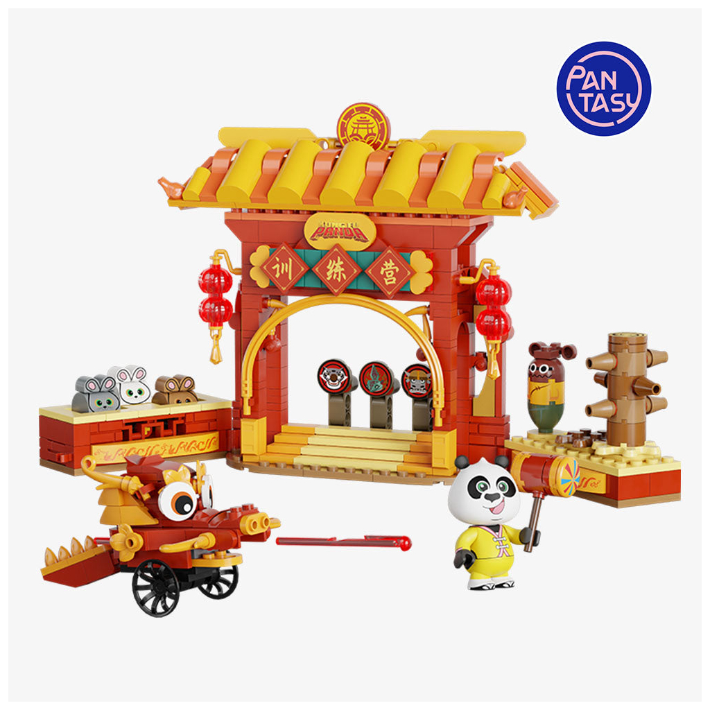 Конструктор Pantasy Kungfu Panda - Тренувальний табір (86515) - фото 1 Конструктор Pantasy Kungfu Panda - Тренувальний табір (86515) - фото 1