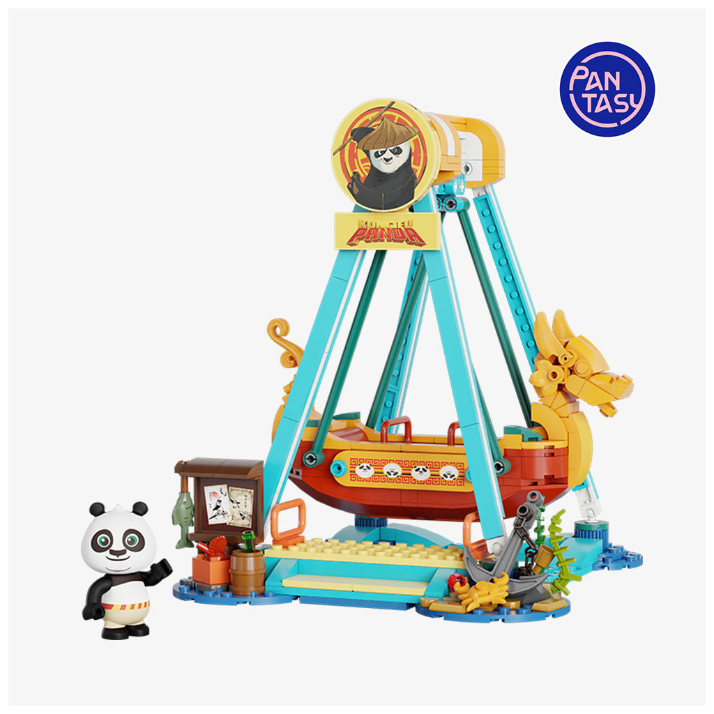 Конструктор Pantasy Kungfu Panda - Катання на піратському кораблі (86516) - фото 1 Конструктор Pantasy Kungfu Panda - Катання на піратському кораблі (86516) - фото 1