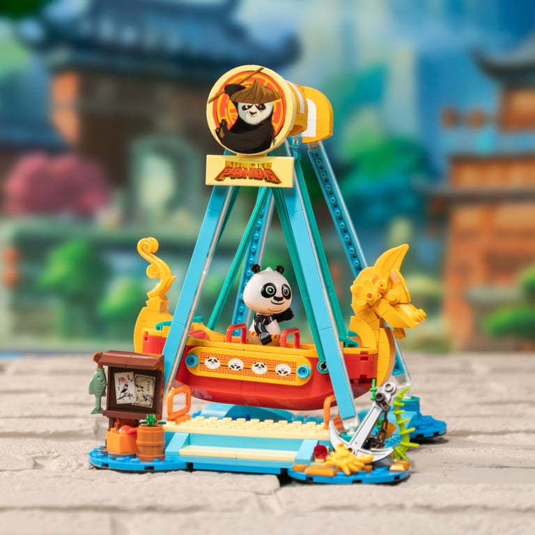 Конструктор Pantasy Kungfu Panda - Катання на піратському кораблі (86516) - фото 2