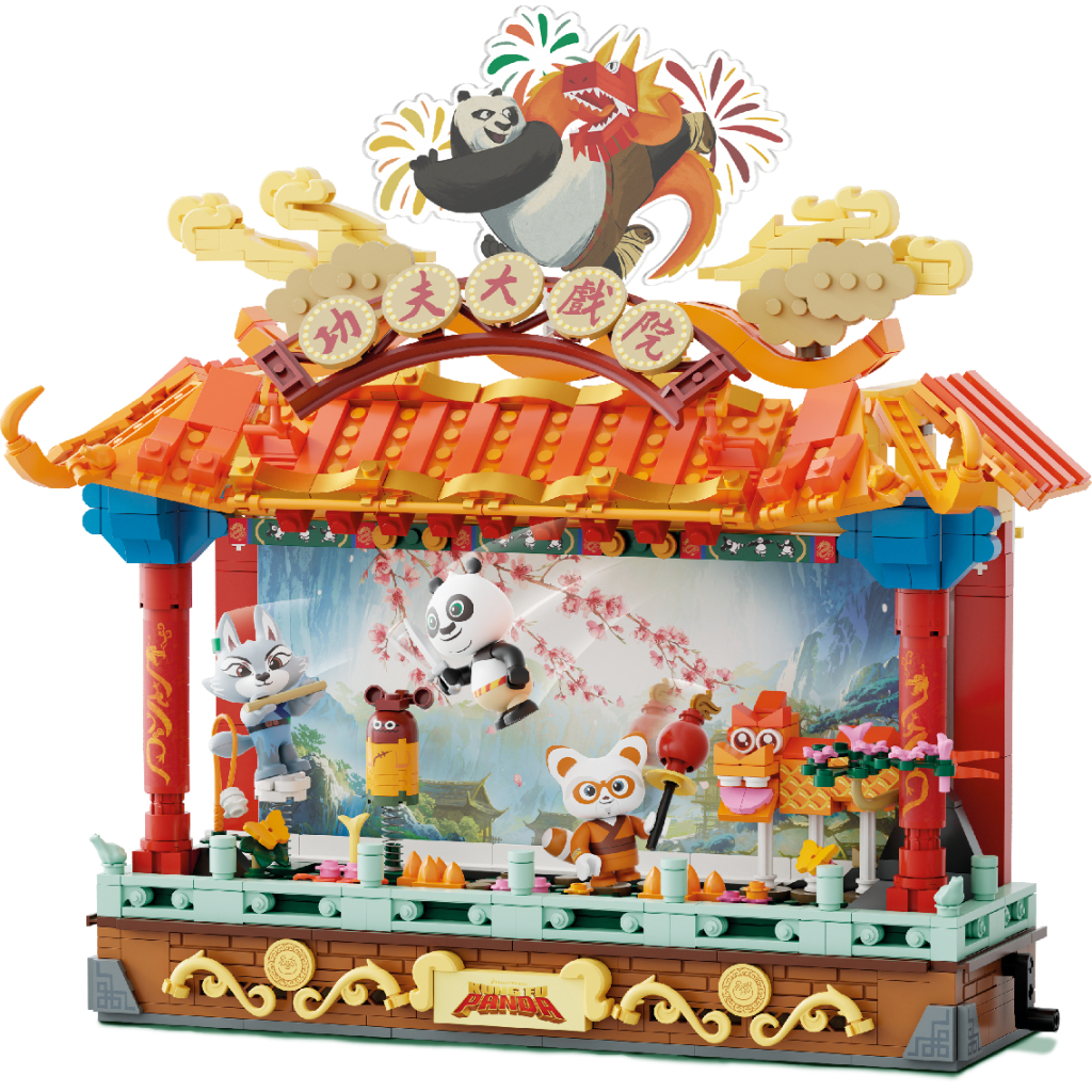 Конструктор Pantasy Kungfu Panda -Кунгфу Театр (86514) - фото 1 Конструктор Pantasy Kungfu Panda -Кунгфу Театр (86514) - фото 1