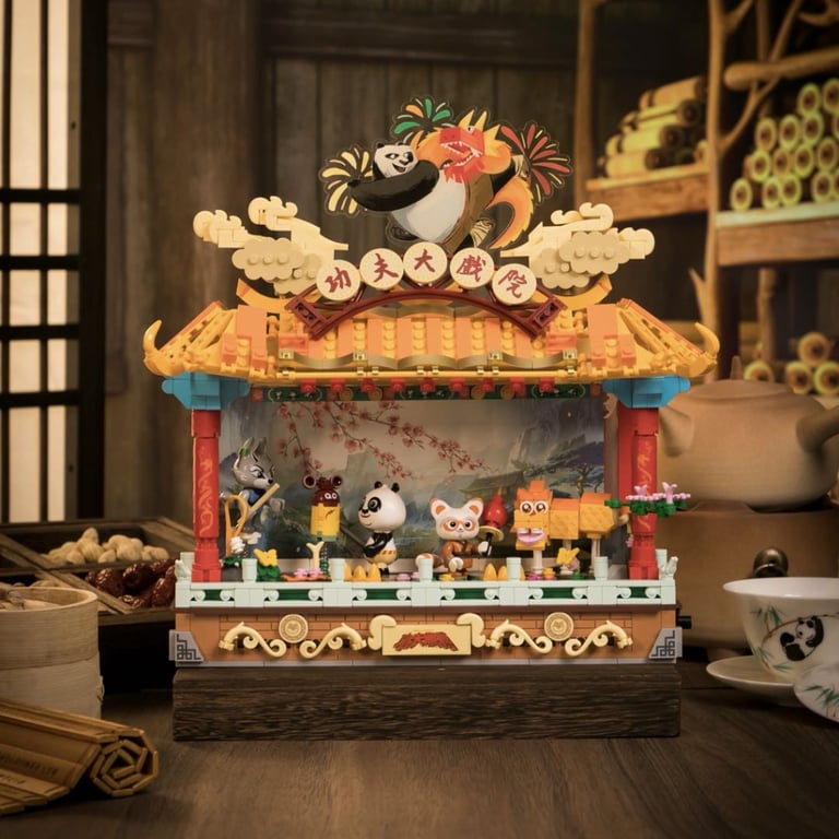 Конструктор Pantasy Kungfu Panda -Кунгфу Театр (86514) - фото 2