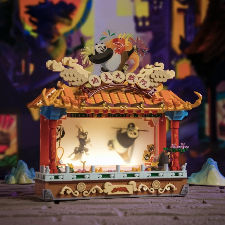 Конструктор Pantasy Kungfu Panda -Кунгфу Театр (86514) - фото 3