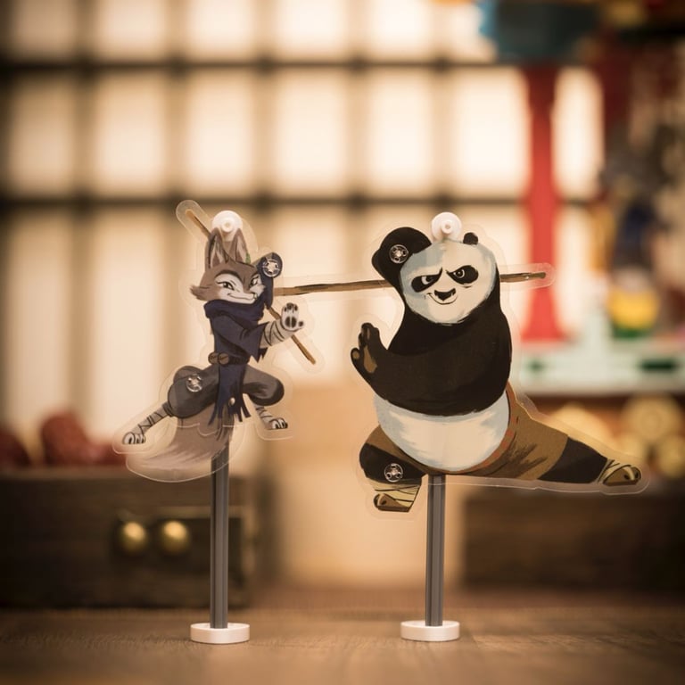 Конструктор Pantasy Kungfu Panda -Кунгфу Театр (86514) - фото 4