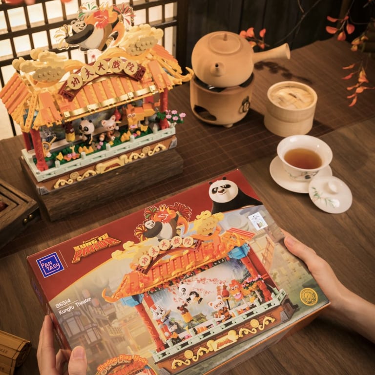 Конструктор Pantasy Kungfu Panda -Кунгфу Театр (86514) - фото 5