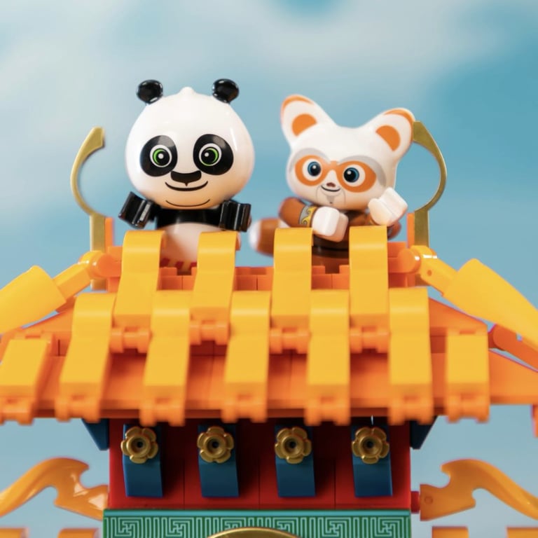 Конструктор Pantasy Kungfu Panda -Кунгфу Театр (86514) - фото 6